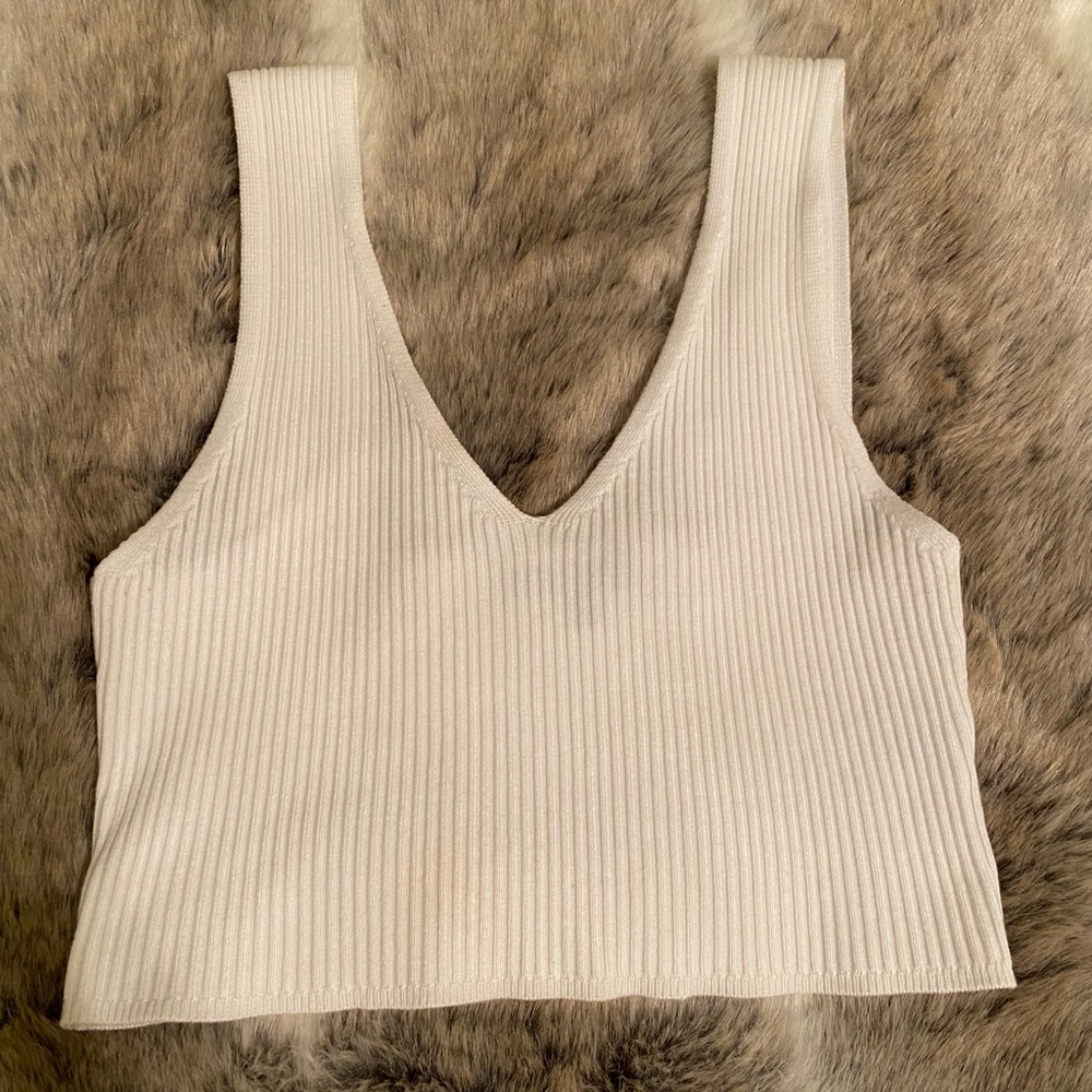 Kendall & Kylie Ribbed Tank Top